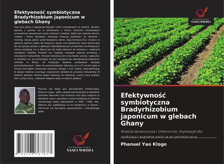 Produktbild: Efektywno&iquest;&iquest; symbiotyczna Bradyrhizobium japonicum w glebach Ghany