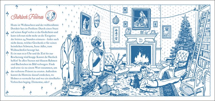 Produktbild: Geheimnisvolle Weihnachten mit Sherlock Holmes