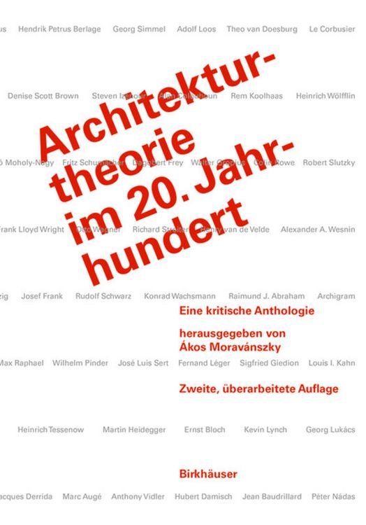 Produktbild: Architekturtheorie im 20. Jahrhundert