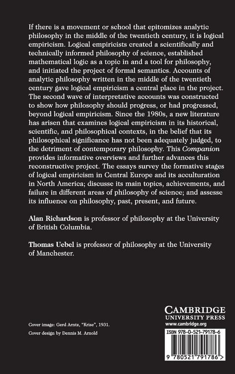 Produktbild: Camb Companion Logical Empiricism