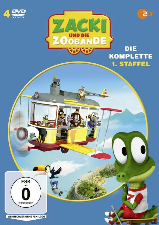 Produktbild: Zacki und die Zoobande - Die komplette erste Staffel [4 DVDs]