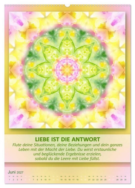 Produktbild: Light Energy Mandalas - Kalender - Vol. 2 (Wandkalender 2027 DIN A2 hoch), CALVENDO Monatskalender