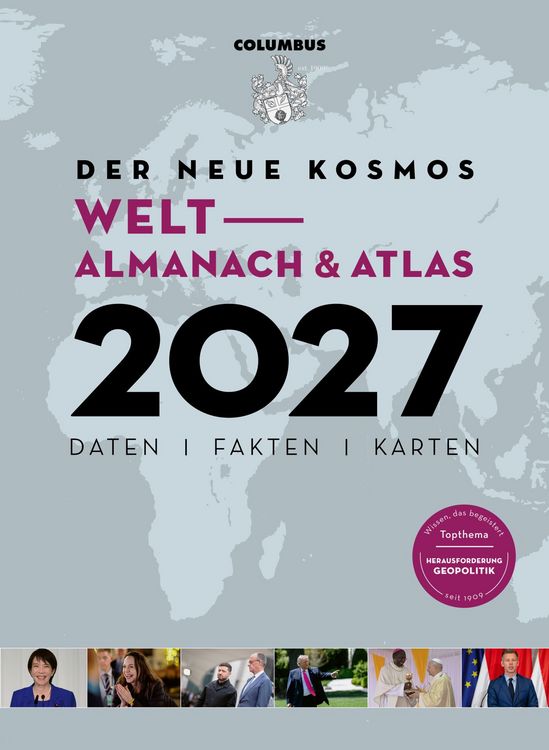 Produktbild: Der neue Kosmos Welt-Almanach & Atlas 2027