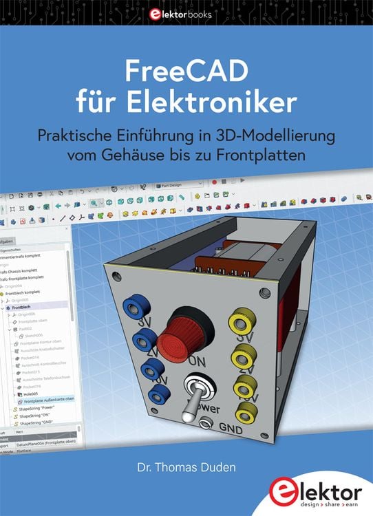 Produktbild: FreeCAD f&uuml;r Elektroniker