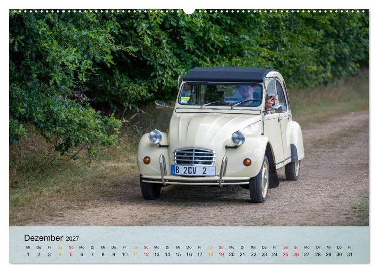 Produktbild: Nostalgie auf vier R&auml;dern (Wandkalender 2027 DIN A2 quer), CALVENDO Monatskalender