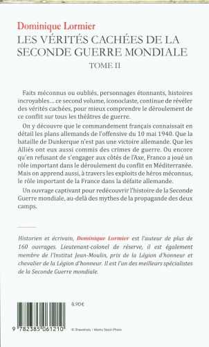 Produktbild: Les v&eacute;rit&eacute;s cach&eacute;es de la Seconde Guerre mondiale. Tome 2