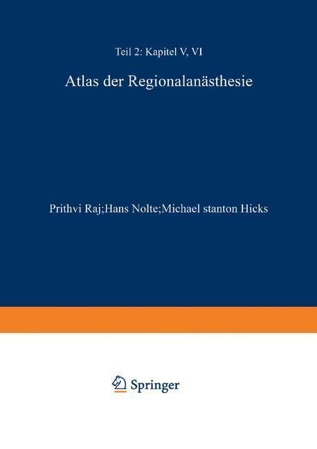 Produktbild: Atlas der Regionalan&auml;sthesie