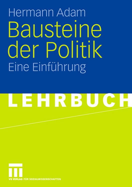 Produktbild: Bausteine der Politik