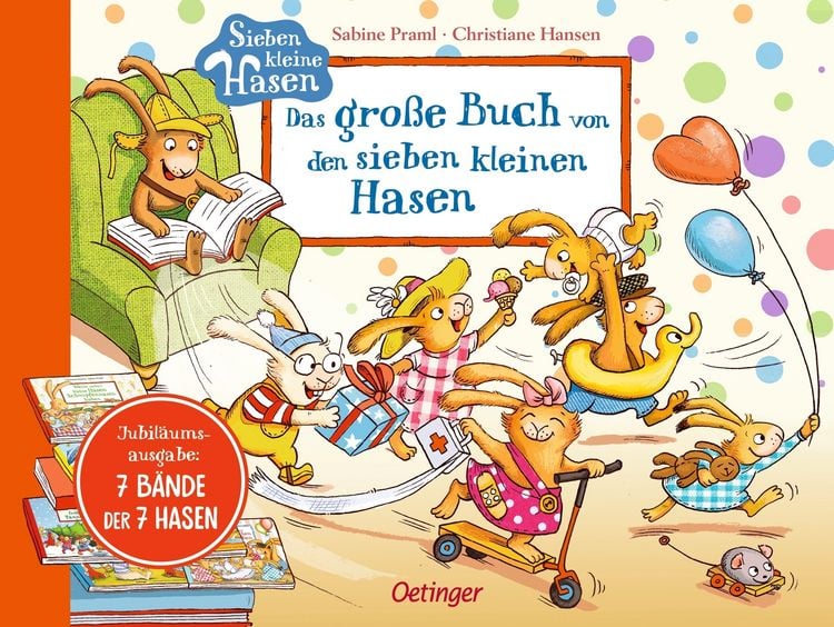 Bild vom Artikel Das große Buch von den sieben kleinen Hasen vom Autor Sabine Praml