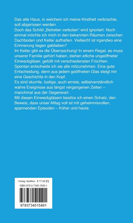 Produktbild: Geschichten aus dem Einweckglas