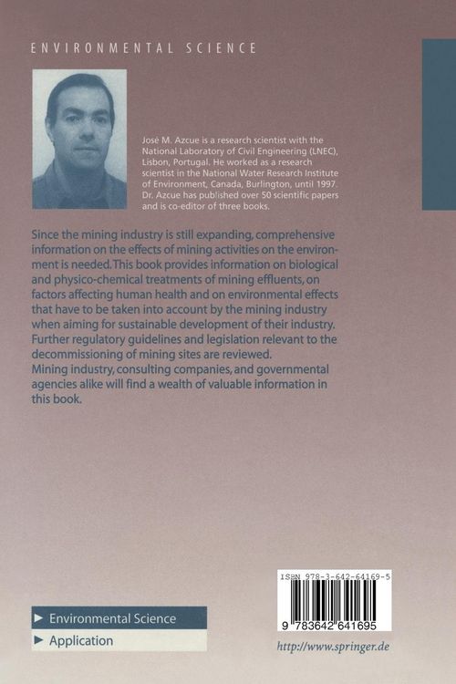 Produktbild: Environmental Impacts of Mining Activities