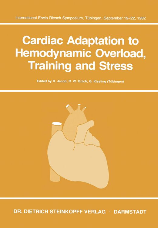 Produktbild: Cardiac Adaptation to Hemodynamic Overload, Training and Stress