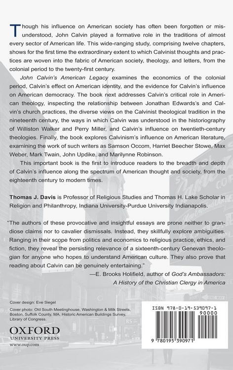 Produktbild: John Calvin's American Legacy