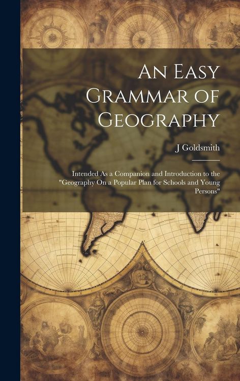 Produktbild: An Easy Grammar of Geography
