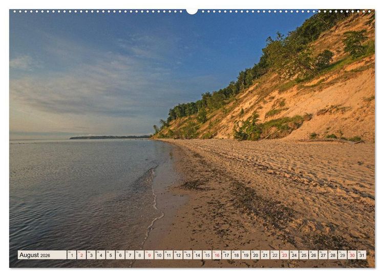 Produktbild: Urlaubsparadies R&uuml;gen (hochwertiger Premium Wandkalender 2026 DIN A2 quer), Kunstdruck in Hochglanz