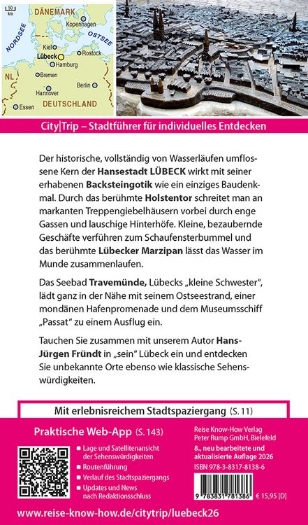 Produktbild: Reise Know-How CityTrip L&uuml;beck mit Travem&uuml;nde