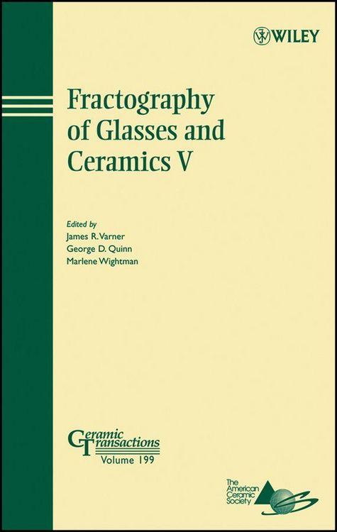 Produktbild: Fractography of Glasses and Ceramics V