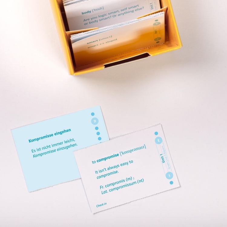 Produktbild: Klett Green Line 3 Bayern Klasse 7 Vokabel-Lernbox zum Schulbuch