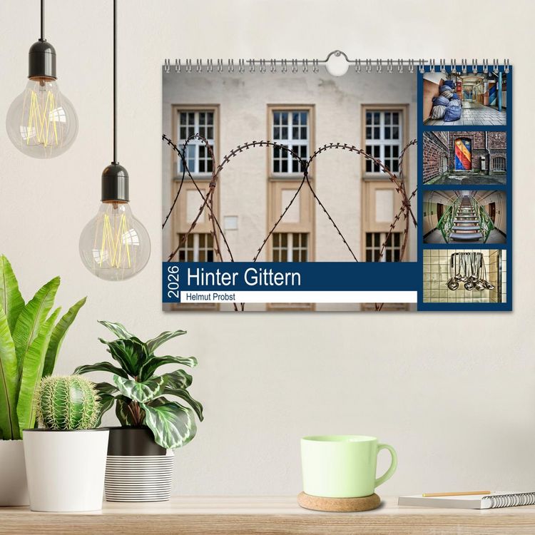 Produktbild: Hinter Gittern (Wandkalender 2026 DIN A4 quer), CALVENDO Monatskalender