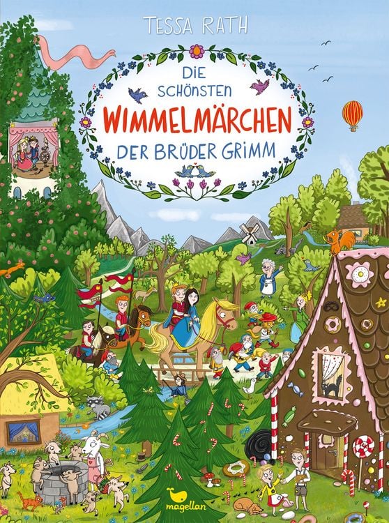 Produktbild: Die sch&ouml;nsten Wimmelm&auml;rchen der Br&uuml;der Grimm