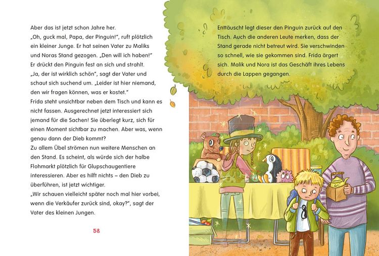 Produktbild: Frida und Filu &ndash; Die unsichtbaren Detektive &ndash; Der verflixte Flohmarkt-Fall