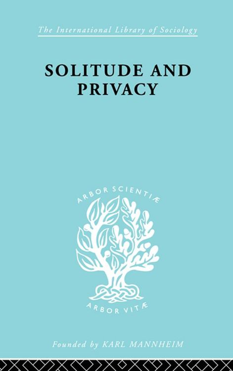 Produktbild: Solitude and Privacy