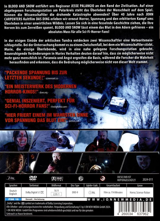 Produktbild: Blood and Snow
