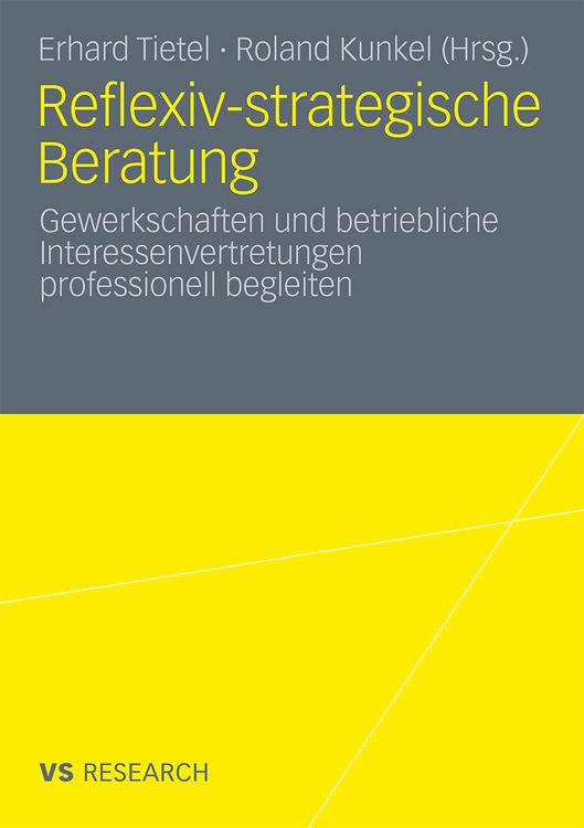 Produktbild: Reflexiv-strategische Beratung