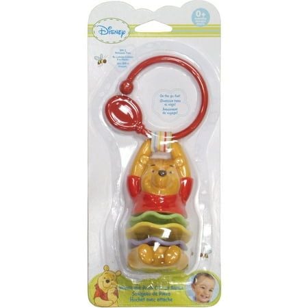 Produktbild: Winnie the Pooh Clip on Rattle