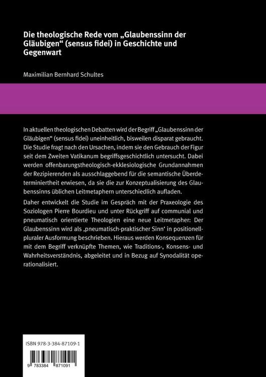 Produktbild: Die theologische Rede vom "Glaubenssinn der Gl&auml;ubigen" (sensus fidei) in Geschichte und Gegenwart