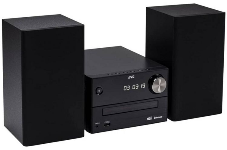 Produktbild: JVC UX-C25DAB Stereoanlage DAB+, Bluetooth&reg;, CD, USB, Schwarz
