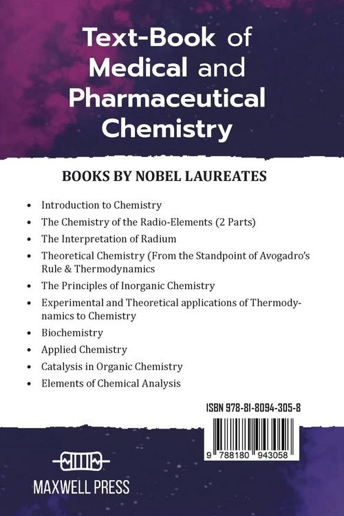 Produktbild: Text-Book of Medical and Pharmaceutical Chemistry