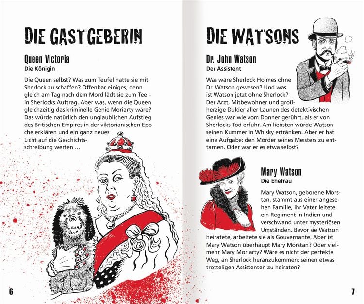 Produktbild: black party Ruhe in Frieden, Sherlock