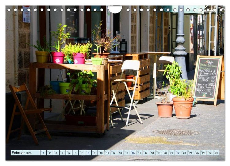 Produktbild: C&aacute;diz - Europas &auml;lteste Stadt (Wandkalender 2026 DIN A4 quer), CALVENDO Monatskalender