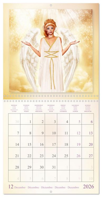 Produktbild: Heavenly Angels (Wall Calendar 2026 12 &times; 12 Inch) CALVENDO 12 Month Wall Calendar