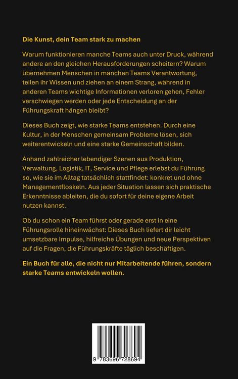 Produktbild: Die Kunst, dein Team stark zu machen