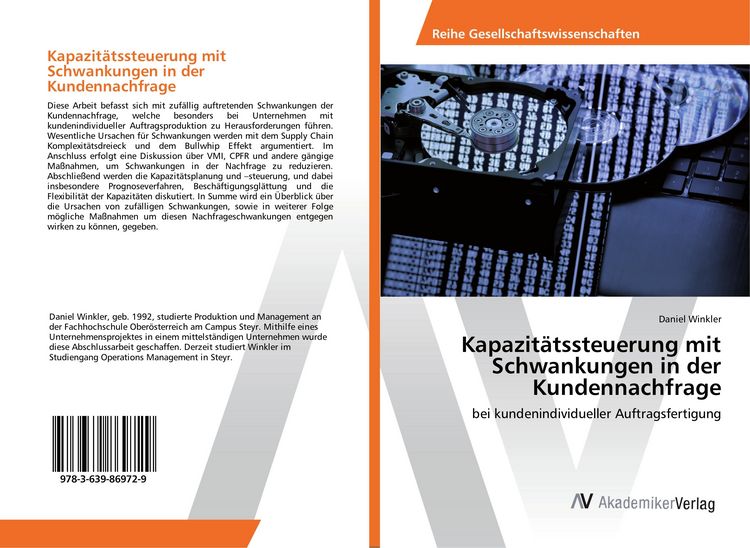 Produktbild: Kapazit&auml;tssteuerung mit Schwankungen in der Kundennachfrage