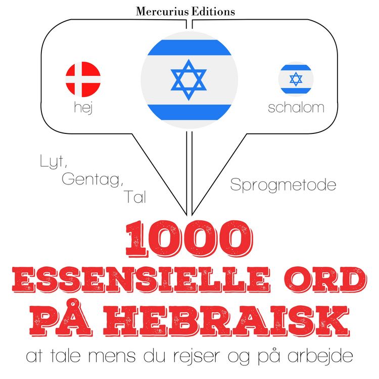 Produktbild: 1000 essentielle ord p&aring; hebraisk