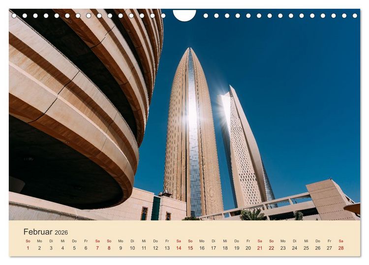 Produktbild: Kuwait - Moderne trifft Tradition (Wandkalender 2026 DIN A4 quer), CALVENDO Monatskalender