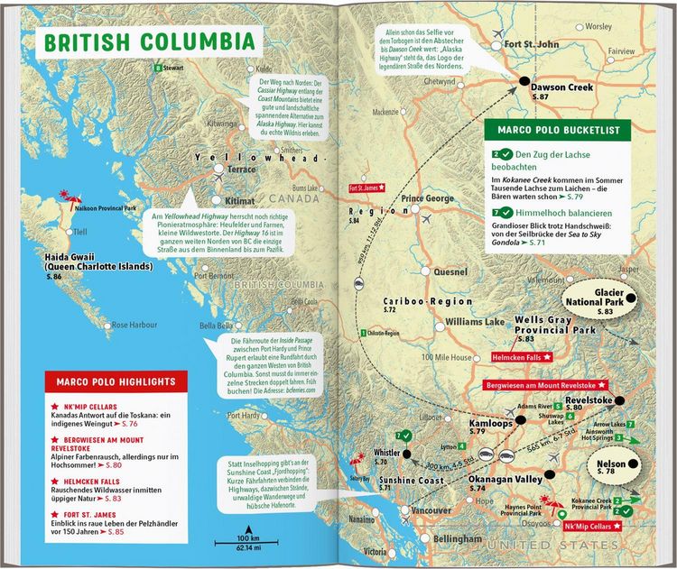 Produktbild: MARCO POLO Reisef&uuml;hrer Kanada West, Rocky Mountains, Vancouver