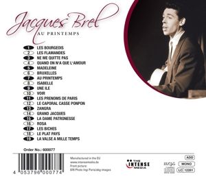 Produktbild: Jacques Brel - Au Printemps