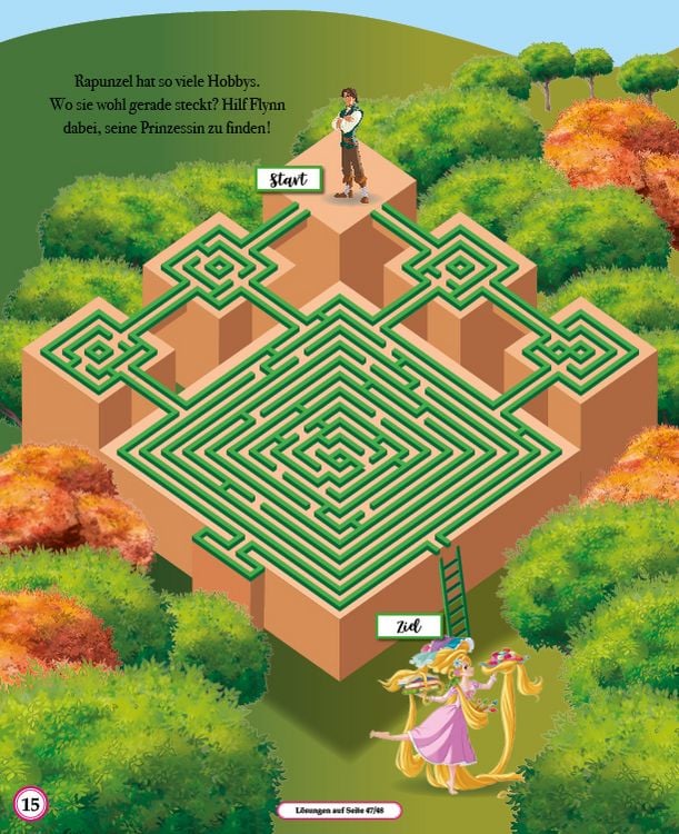 Produktbild: Disney Prinzessin: Mein gro&szlig;er Labyrinthe-Block