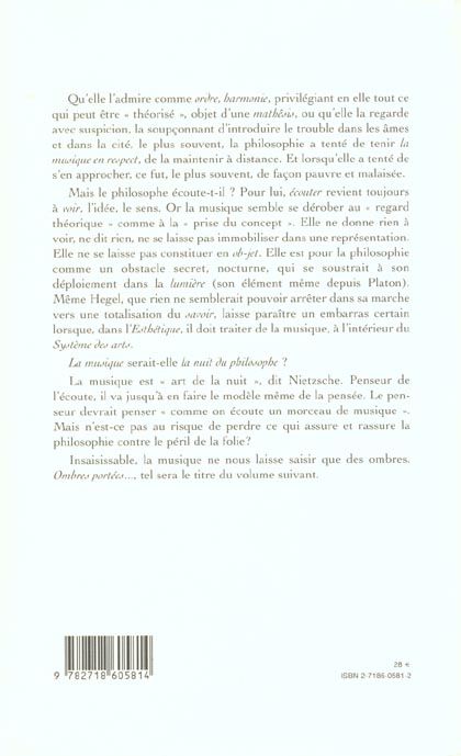 Produktbild: La musique en respect