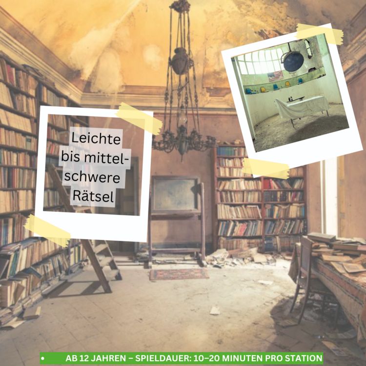 Produktbild: Lost Places R&auml;tselbuch &ndash; Die vergessene Reise. L&uuml;fte die Geheimnisse echter verlassenen Orte!