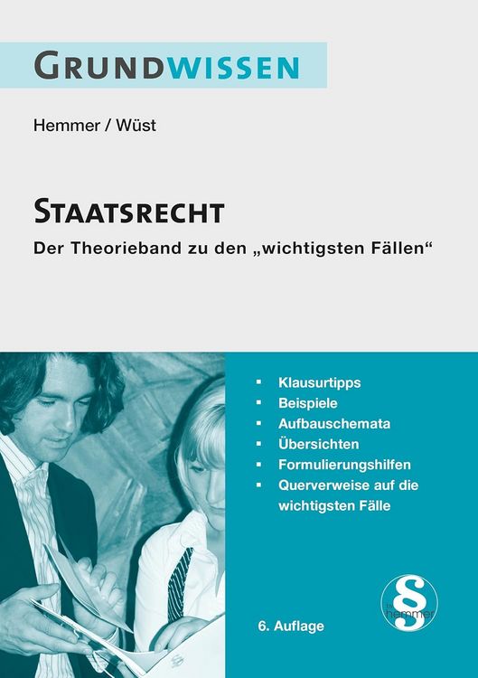 Produktbild: Grundwissen Staatsrecht