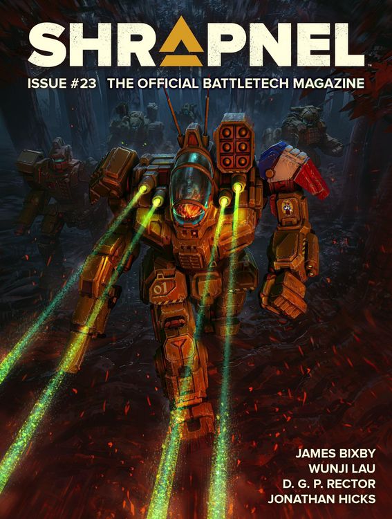 Produktbild: BattleTech: Shrapnel, Issue #23 (The Official BattleTech Magazine)