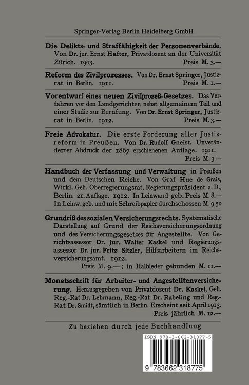 Produktbild: Schweizerische Rechtsprechung und Rechtswissenschaft