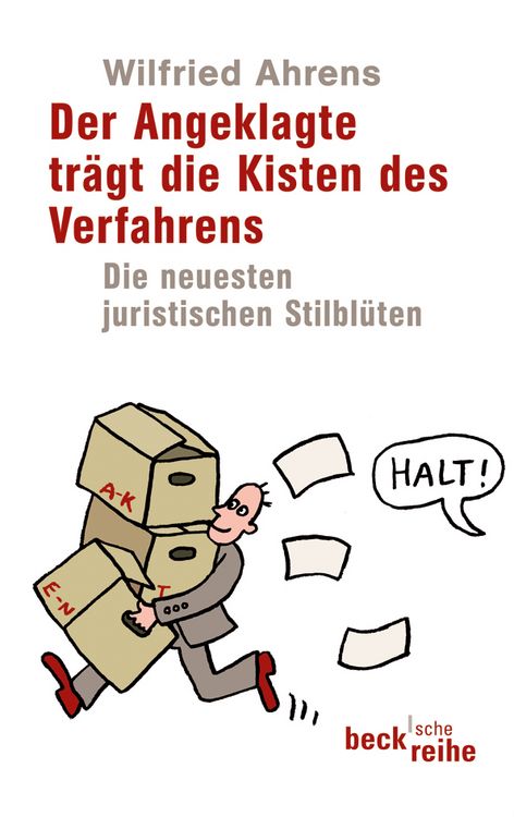 Produktbild: Der Angeklagte tr&auml;gt die Kisten des Verfahrens