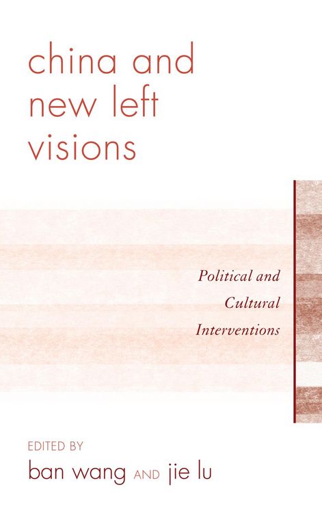 Produktbild: China and New Left Visions