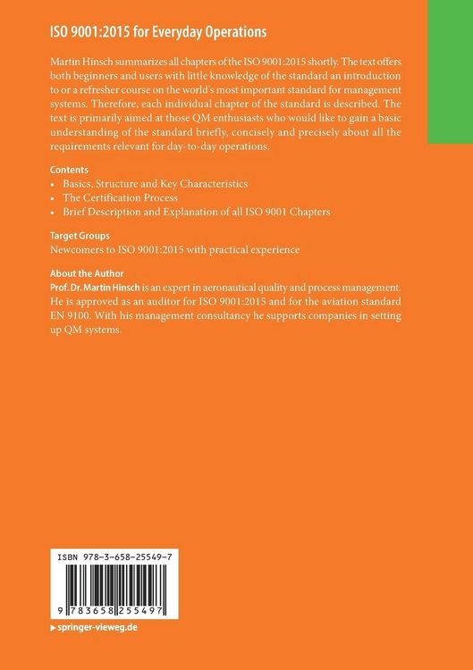 Produktbild: ISO 9001:2015 for Everyday Operations